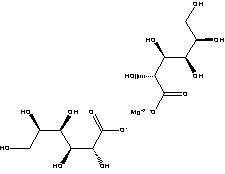 Idrato del D-gluconato del magnesio C12H22MgO14 di CAS 3632-91-5